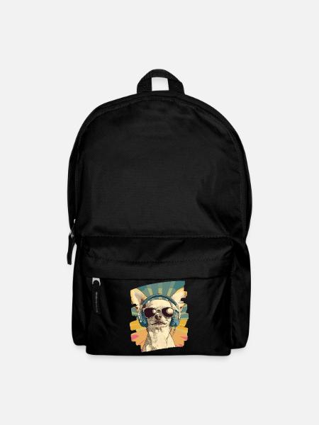 Chihuahua - Rucksack - Schwarz