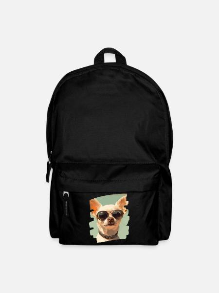 Chihuahua - Rucksack - Schwarz