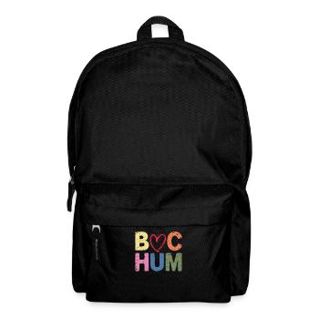 Bochum Bunt Herz - Rucksack - Schwarz - Vorne