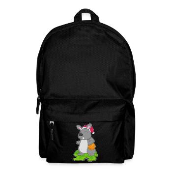 Bunny Christmas Basketball - Backpack - black - Front