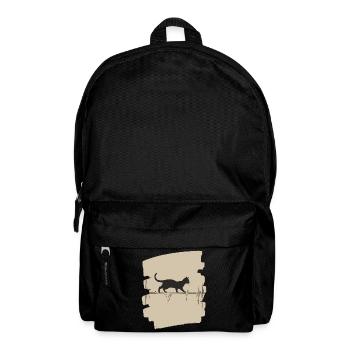 ECG chat - Sac à dos - noir - Devant