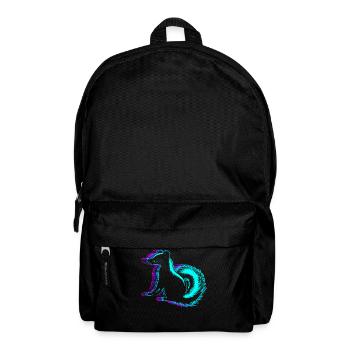 Retro Skunk Tier Vaporwave - Rucksack - Schwarz - Vorne