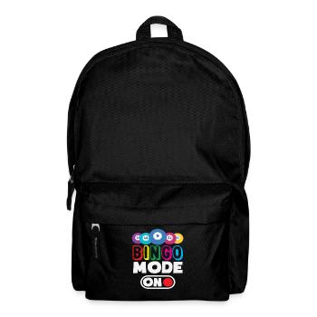 Bingo Mode On for Bingo Players - Backpack - black - Front