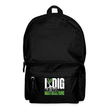 Plant Lover Gardening Pun I Dig - Rucksack - Schwarz - Vorne