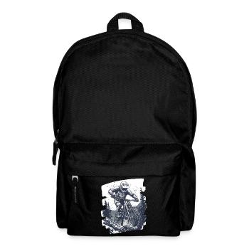 Mountain bikers Downhill Mountains Cycling - Backpack - black - Front