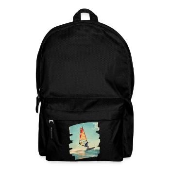 Windsurfers Windsurfing Surfing Water sports - Backpack - black - Front
