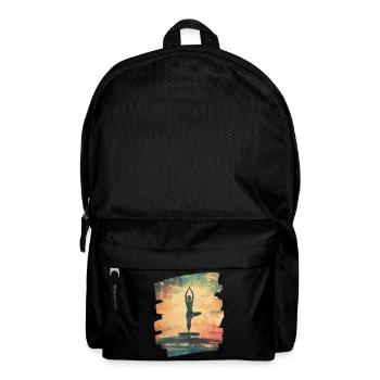 Yoga Namaste Meditation - Rucksack - Schwarz - Vorne