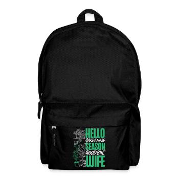 Amoureux des plantes Jardinage Mari Femme - Sac à dos - noir - Devant