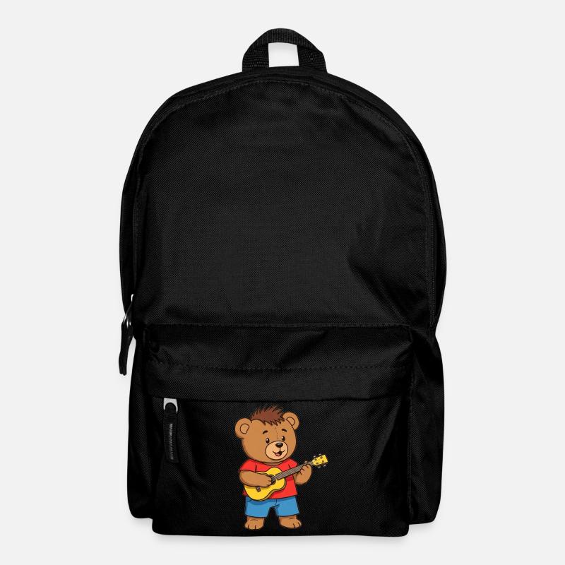 Teddy Bear Musician - Backpack - black