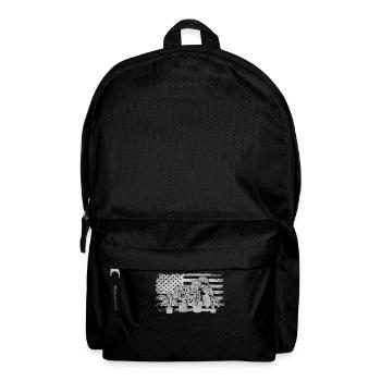 Plant Lover Gardening American - Backpack - black - Front