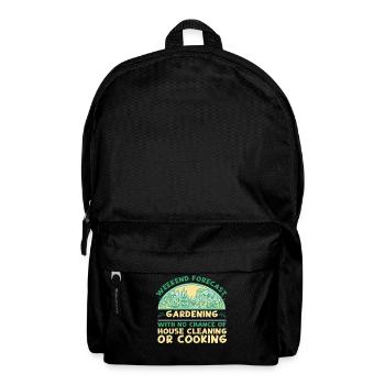 Plant Lover Gardening Weekend - Backpack - black - Front