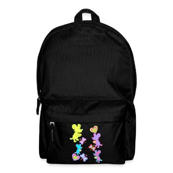 Mouse Mice Retro Vintage Old School Kids - Backpack - black - Front