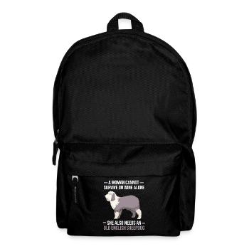English Shepherd - Backpack - black - Front