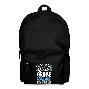 Big Brother Baby Lover Older Sibling - Backpack - black - Front