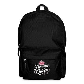 Drama Queen Königin Prinzessin Selbstwert Frauen - Rucksack - Schwarz - Vorne