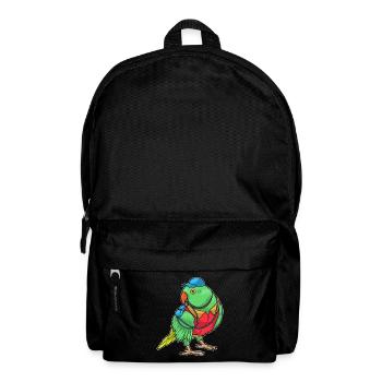 Papagei Schiedsrichter Pfeife - Rucksack - Schwarz - Vorne