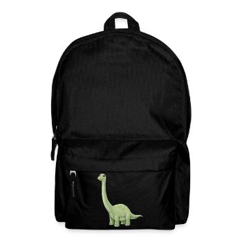 Dino Cartoon Brachiosaurus - Rucksack - Schwarz - Vorne