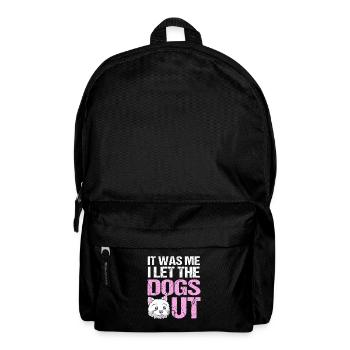 Haustier Sitter Haustiere Babysitter - Rucksack - Schwarz - Vorne