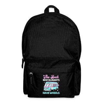 Snack Food Truck - Backpack - black - Front