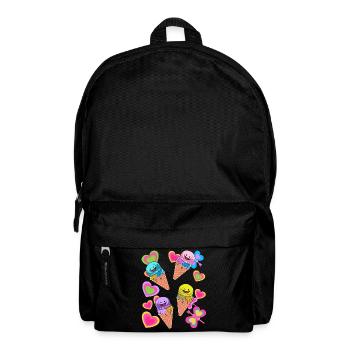 Cream Summer Child Children - Backpack - black - Front