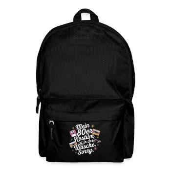80s Costume Is In The Lingerie 80s Party 80s - Backpack - black - Front