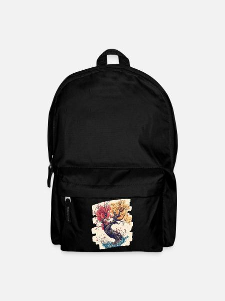 Frühling Frühlingsanfang Blume Blumen - Rucksack - Schwarz