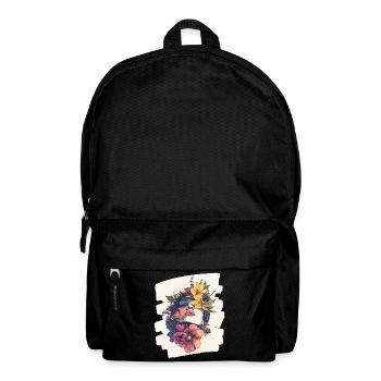 Spring Spring Beginning Flowers - Backpack - black - Front