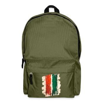 Italian flag Italy - Backpack - olive green - Front
