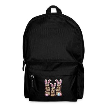 Easter island moai, Isla de Pascua easter island - Rucksack - Schwarz - Vorne