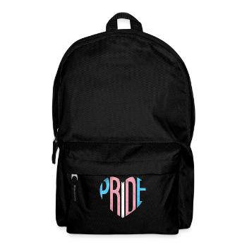 Transgender Trans LGBT Pride - Rucksack - Schwarz - Vorne