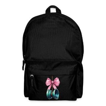 Coquette Bow Yoyo Toy Girl Mothers Day - Backpack - black - Front