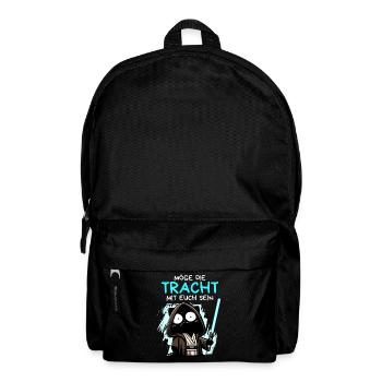 Möge die Tracht mit euch sein – Nerdkatze - Rucksack - Schwarz - Vorne