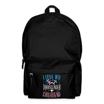 Transgender Trans LGBT Pride - Backpack - black - Front