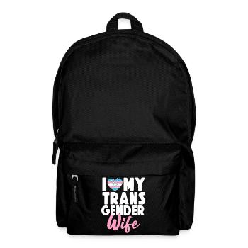 Fierté LGBT transgenre - Sac à dos - noir - Devant