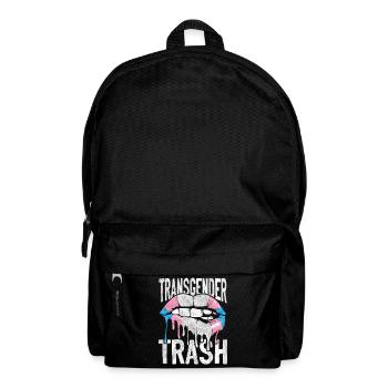 Fierté LGBT transgenre - Sac à dos - noir - Devant
