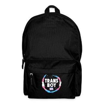 Transgender Trans LGBT Pride - Backpack - black - Front