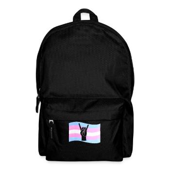 Fierté LGBT transgenre - Sac à dos - noir - Devant