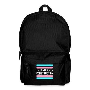 Transgender Trans LGBT Pride - Rucksack - Schwarz - Vorne