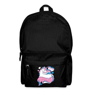 Transgender Trans LGBT Pride - Backpack - black - Front