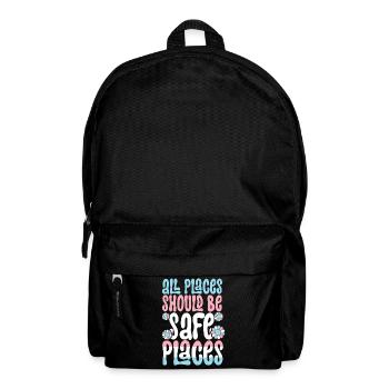 Fierté LGBT transgenre - Sac à dos - noir - Devant