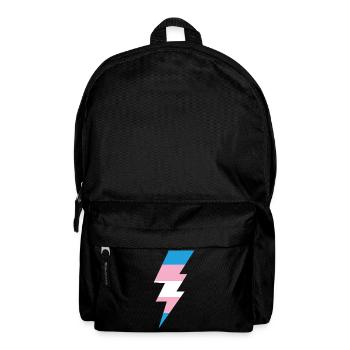 Transgender Trans LGBT Pride - Rucksack - Schwarz - Vorne