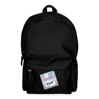 Fierté LGBT transgenre - Sac à dos - noir - Devant