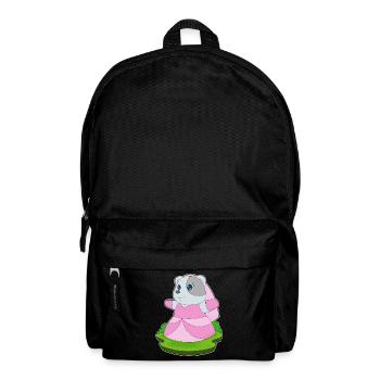 Hamster Braut Schleier Hochzeit - Rucksack - Schwarz - Vorne