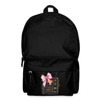 Coquette Bow Amateurfunkerin Amateurfunkerin - Rucksack - Schwarz - Vorne