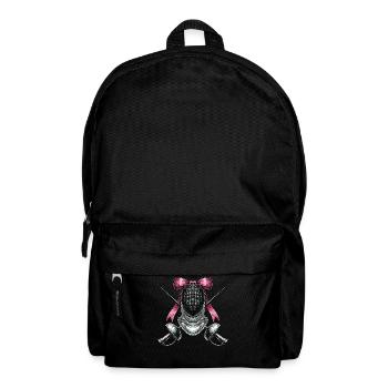 Coquette Bogen Fechten Fechter Mom Mütter Tag - Rucksack - Schwarz - Vorne