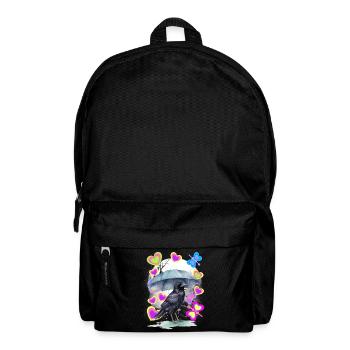 Spring Raven Retro Raven Crow Crows Vintage - Backpack - black - Front