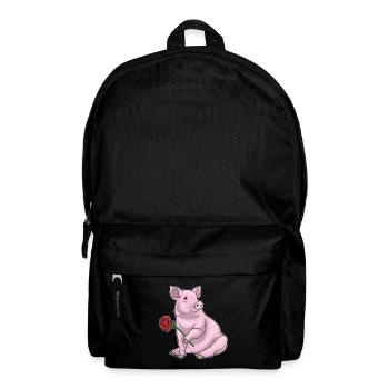 Pig Rose - Backpack - black - Front