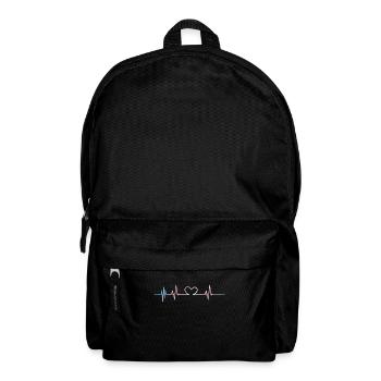 Transgender Trans LGBT Pride - Rucksack - Schwarz - Vorne