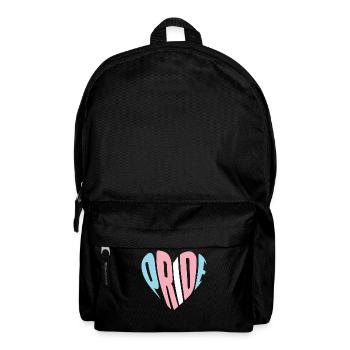 Transgender Trans LGBT Pride - Rucksack - Schwarz - Vorne
