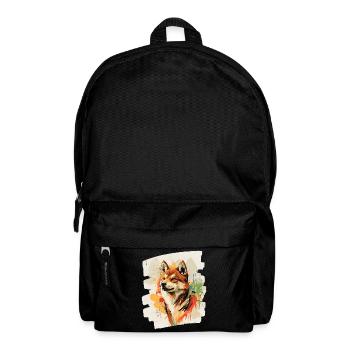Shiba Inu - Sac à dos - noir - Devant